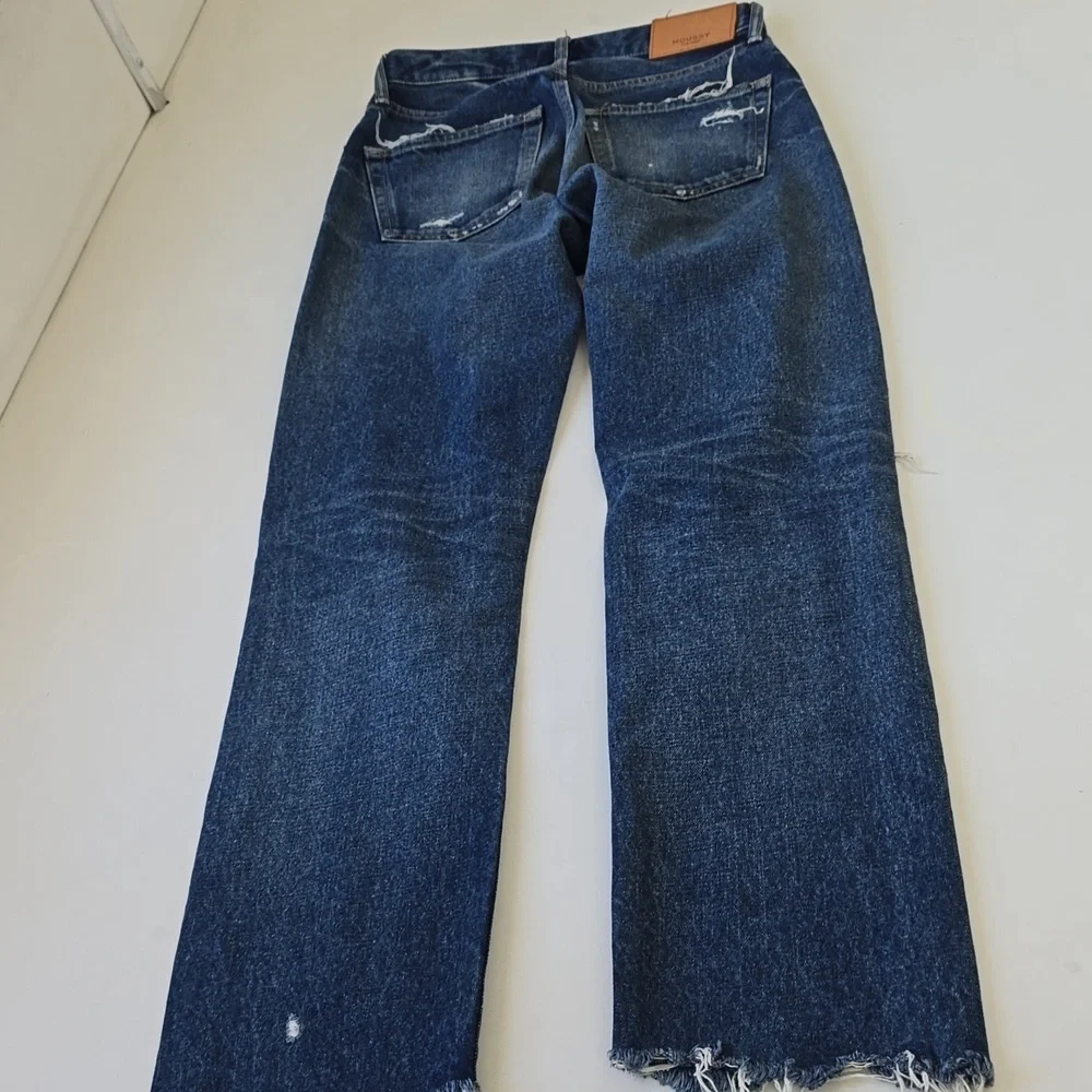 Moussy - Guilford Wide Straight in Dark Blue